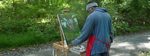Art in the Gordon Natural Area with Prof. Kate Stewart's Classes (17) by Gerard Hertel
