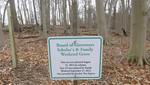 New Sign in the Gordon Natural Area: Board of Governors Scholar's Grove (2) by Gerard Hertel